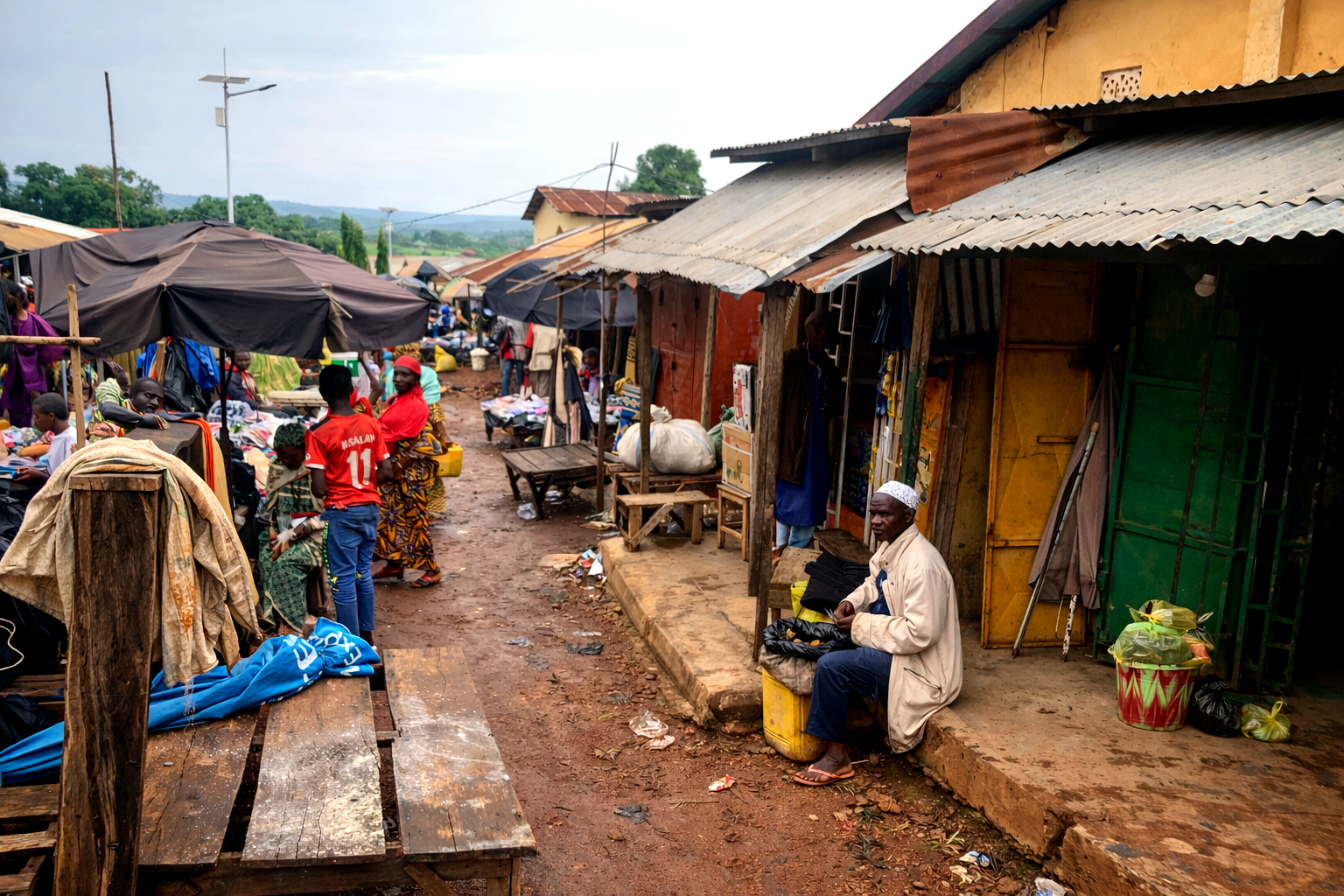 Market vendors